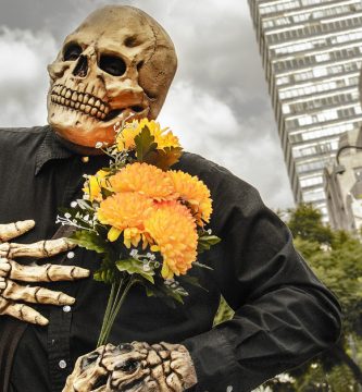 mascaras de latex dia de los muertos calavera