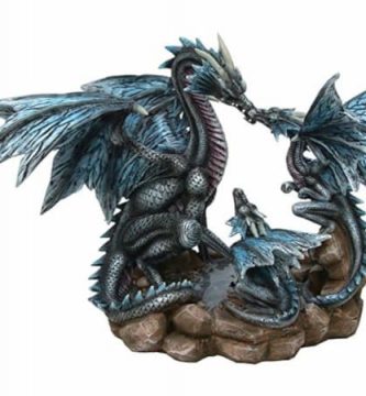 figuras de dragones de resina dragon draco